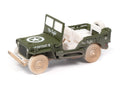 White Lightning Willys Jeep The Road to Liberty - Olive Drab “War Eagle” Johnny Lightning Assortment History Reveled 2024 Version A - Big J's Garage