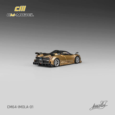 Pagani Imola Gold Full Carbon CM Model - Big J's Garage