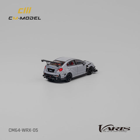 Subaru WRX Varis Widebody 2.0 Gray Limited Edition 1:64 CM Model - Big J's Garage