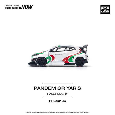 Toyota Pandem GR Yaris Rally Livery Pop Race - Big J's Garage