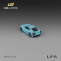 Lexus LFA Baby Blue CM Model - Big J's Garage