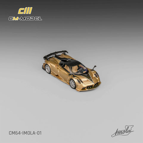 Pagani Imola Gold Full Carbon CM Model - Big J's Garage