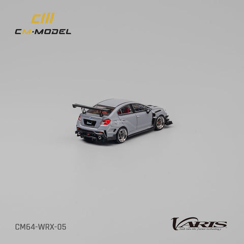 Subaru WRX Varis Widebody 2.0 Gray Limited Edition 1:64 CM Model - Big J's Garage