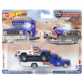 '80 Dodge Macho Power Wagon and Retro Rig Hot Wheels Team Transport - Big J's Garage