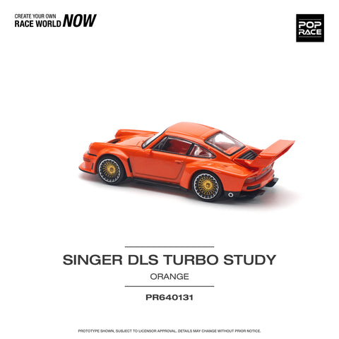 Porsche Singer DLS Turbo (Track) Orange Pop Race - Big J's Garage