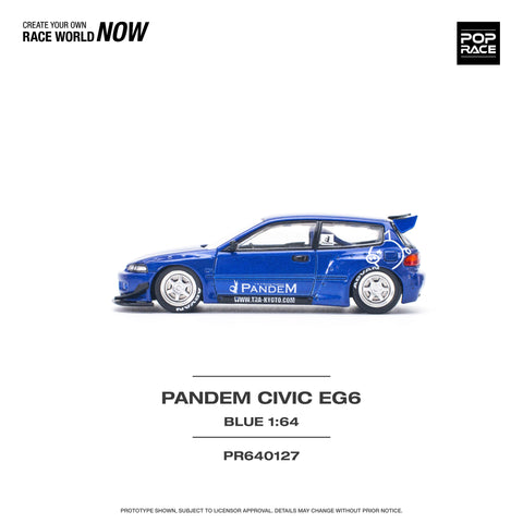 Honda Civic EG6 V1.5 Metallic Blue Pop Race - Big J's Garage