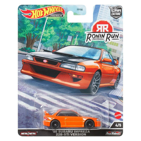 '98 Subaru Impreza 22B-STi Hot Wheels Car Culture Ronin Run - Big J's Garage