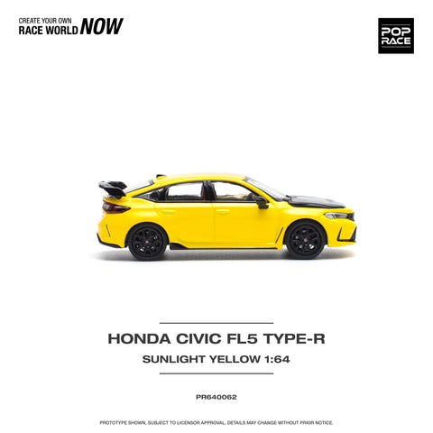 Honda Civic FL5 Type-R Sunlight Yellow Pop Race - Big J's Garage