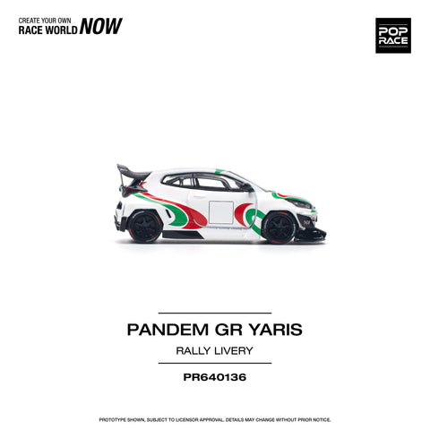 Toyota Pandem GR Yaris Rally Livery Pop Race - Big J's Garage