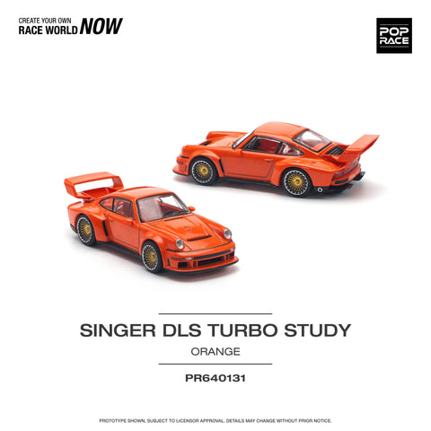 Porsche Singer DLS Turbo (Track) Orange Pop Race - Big  J's Garage