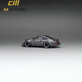 Porsche 964 Widebody Metallic Gray Limited Edition 1:64 CM Model - Big J's Garage