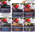 Japan Historics 4 Hot Wheels Car Culture Premium Assortment 10 Car Factory Sealed Case