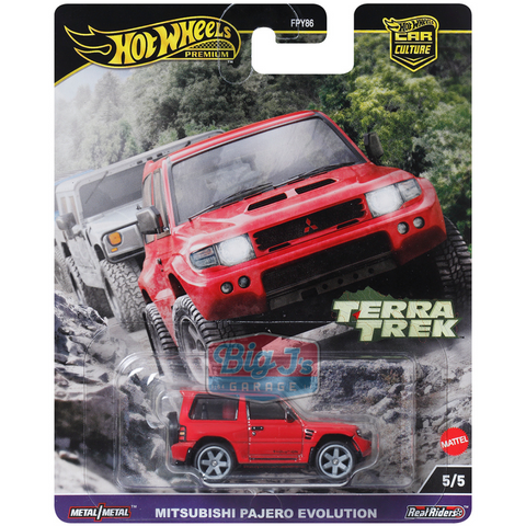 Terra Trek Hot Wheels Car Culture Premium Assortment 10 Car Factory Sealed Case