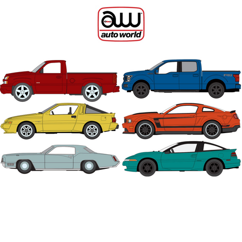 Auto World Premium 6-Car Assortment 2025 Release 1B - Big J's Garage