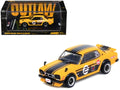 Nissan Skyline 2000 GT-R (KPGC10) RHD (Right Hand Drive) #23 Yellow with Black Stripes "Outlaw" 1/64 Inno 64 - Big J's Garage