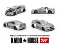 Nissan Skyline GT-R (R34) Kaido Works Shinjuku V1 Silver Kaido House x Mini GT - Big J's Garage