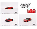 McLaren Artura Vermillion Red 2023 Mini GT Mijo Exclusives - Big J's Garage