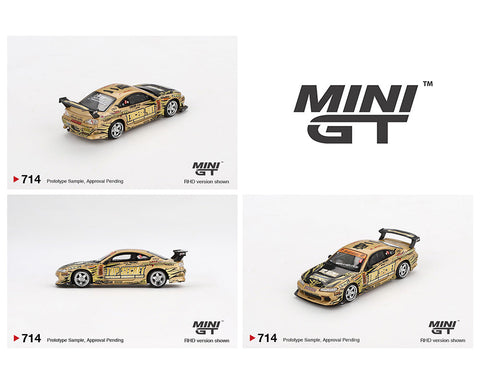 Nissan Silvia (S15) Top Secret D1GP- Gold Mini GT - Big J's Garage