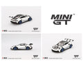 Porsche 911 (992) GT3 RS Weissach Package – White with Indigo Blue Mini GT - Big J's Garage