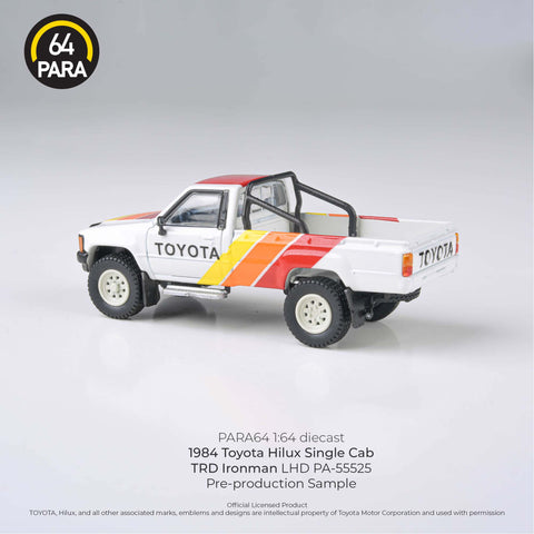 1984 Toyota Hilux Single Cab - TRD Ironman Toyota Livery Para 64 - Big J's Garage