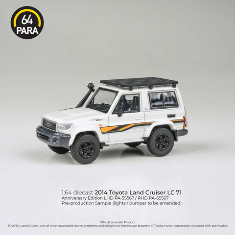 2023 Toyota Land Cruiser LC71 White Anniversary Edition LHD Para 64 - Big J's Garage