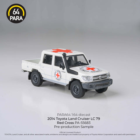 2014 Toyota Land Cruiser Double Cab Pickup LC79 Red Cross Para 64 - Big J's Garage