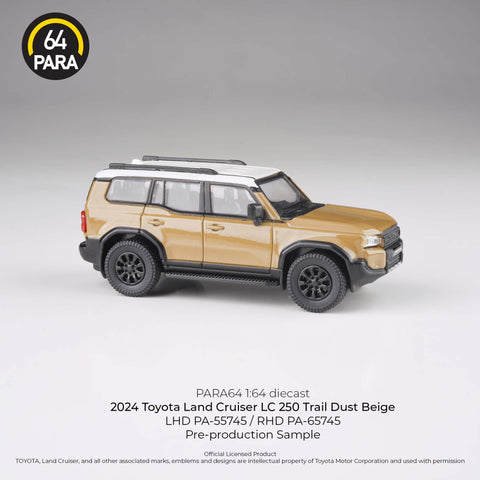 2024 Toyota Land Cruiser 250 Trail Dust Para 64 - Big J's Garage