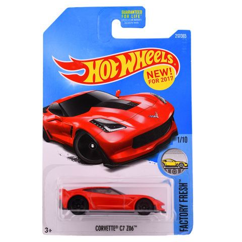 Corvette C7 Z06 Factory Fresh Hot Wheels - Big J's Garage