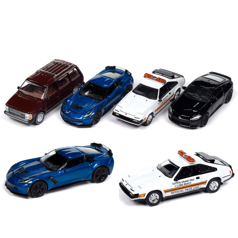 Auto World Premium 6 Car Assortment 2024 Release 2 Mix B - Big J's Garage