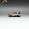 Mitsubishi Evo ix Widebody Bronze With Carbon Limited Edition 1:64 CM Model - Big J's Garage