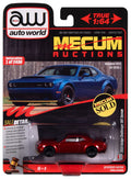 (Chase) 2018 Dodge Challenger SRT Demon Indiglo Blue Hobby Exclusive Auto World Big J's Garage