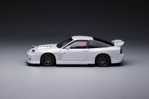 Custom 180SX Spirit Rei 'Miyabi' White Micro Turbo - Big J's Garage