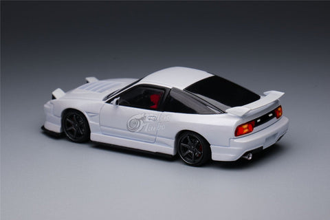 Custom 180SX Spirit Rei 'Miyabi' White Micro Turbo - Big J's Garage