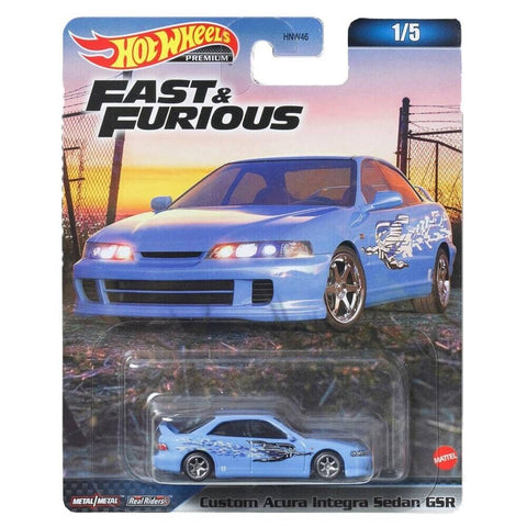 Custom Acura Integra Sedan GSR Fast and Furious Hot Wheels - Big J's Garage