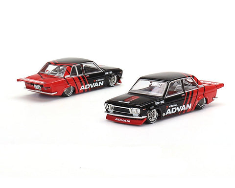 Datsun 510 Pro Street Kaido House x Mini GT Advan - Big J's Garage