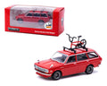 Datsun Bluebird 510 Wagon Red Removable Bike Tarmac Works - Big J's Garage