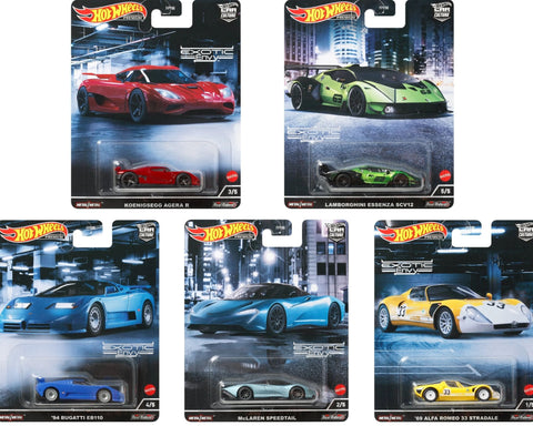 Exotic Envy Hot Wheels Car Culture 5-Car Assortment - Big J's Garage