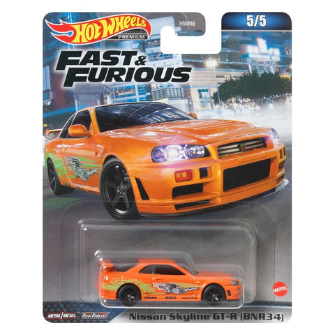 Fast and Furious 2023 Hot Wheels Car Culture 5-Car Assortment A - Big J's Garage