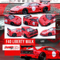 Ferrari F40 Liberty Walk Red Tokyo Auto Salon 2023 Inno 64 - Big J's Garage