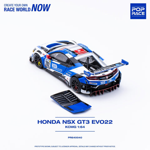 Honda NSX GT3 Evo22 KCMG Pop Race - Big J's Garage