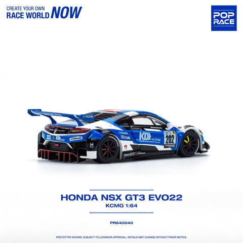 Honda NSX GT3 Evo22 KCMG Pop Race - Big J's Garage