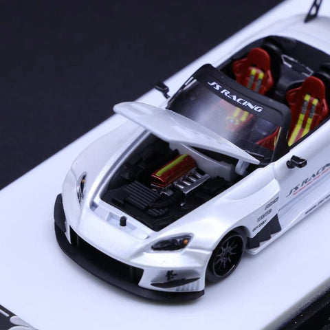 Honda S2000 JS Racing White Micro Turbo - Big J's Garage