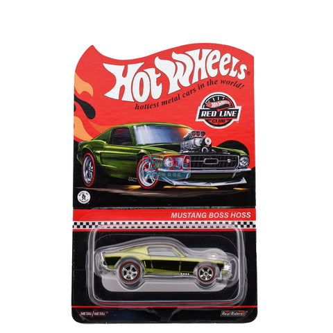 Hot Wheels 2022 RLC Exclusive Mustang Boss Hoss 302 (#20,301/30,000) - Big J's Garage