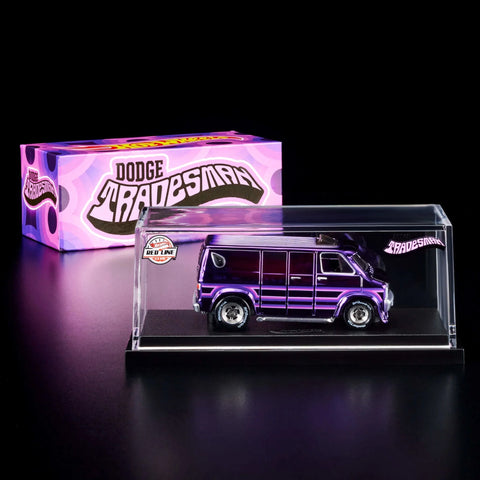 Hot Wheels 2023 RLC Exclusive 70s Dodge Tradesman Van - Big J's Garage