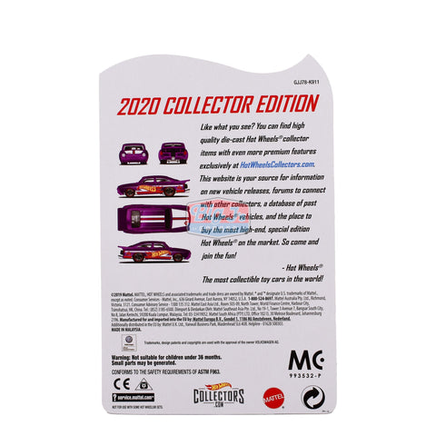 Hot Wheels RLC 2020 Collector Edition '65 Volkswagen Fastback Mail In Promo - Big J's Garage