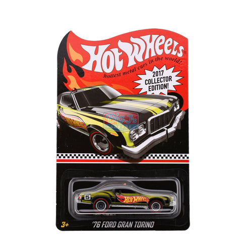 Hot Wheels RLC '76 Ford Gran Torino 2017 Collector Edition 2017 - Big J's Garage