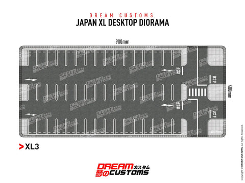 Japan XL Desktop Diorama Dream Customs - Big J's Garage