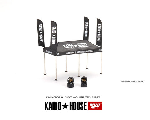 Kaido House Tent V1 Black Kaido House x Mini GT - Big J's Garage