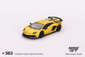 Lamborghini Aventador SVJ Giallo Orion Mini GT Mijo Exclusive - Big J's Garage