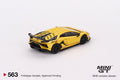 Lamborghini Aventador SVJ Giallo Orion Mini GT Mijo Exclusive - Big J's Garage